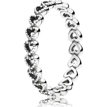 Módní doplněk PANDORA prsten Spojení lásky 60