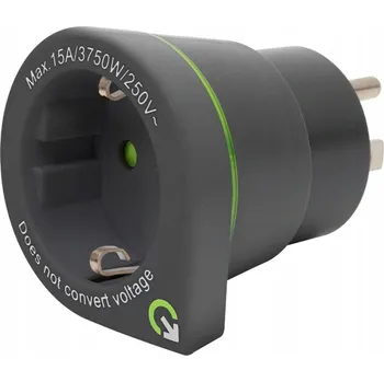 Bezpečnostní kamera Cestovní adaptér Q2 Power Q2-1.200110TH Evropa do USA