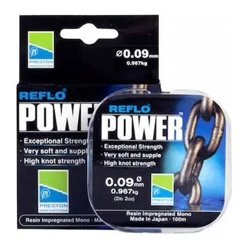 Vlasec Preston Reflo Power LEADER 100m - 0,19mm
