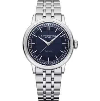 Hodinky Raymond Weil - 2925-ST-50001 - Automatic Central Seconds - 39 mm - blue dial