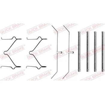 Přislušenství brzdového systému Sada příslušenství, obložení kotoučové brzdy OJD Quick Brake 109-1050