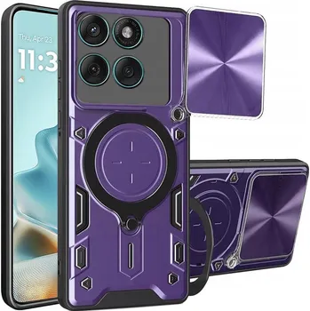 Pouzdro na mobilní telefon Techsuit CamGuard Pro pro Motorola Edge 60 Edge 60 Fusion fialová