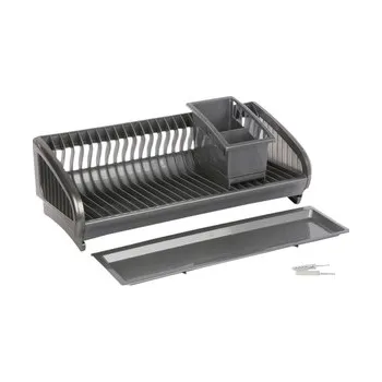 Odkapávač na nádobí ODKAPÁVAČ NA NÁDOBÍ STŘÍBRNÝ 47.5X22X20CM