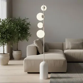 Lampička Stojací lampa ETNO 4xG9/8W/230V bílá