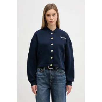 Dámská mikina Mikina Tommy Hilfiger WW0WW47835 námořnická modř 59X, vel. L