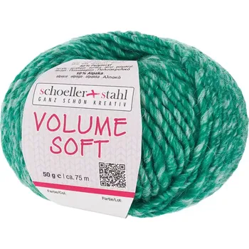 Příze Schoeller Stahl Volume soft 6 Zelená (Směsová příze Volume Soft lagune)