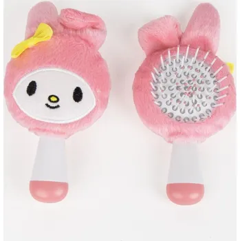 plyšák Hello Kitty Melody mini plyšový kartáč na vlasy 13 cm