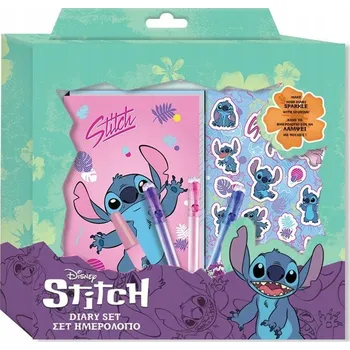 Zápisník Zápisník A5 Diakakis Lilo & Stitch, vícebarevný