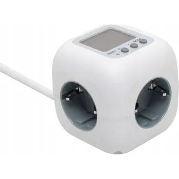 Napájecí kabel Prodlužovací kabel CUBE2P s měřením spotřeby, max. 3680 W