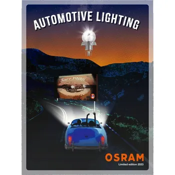 Obraz Osram Kovová cedulka / Emblém