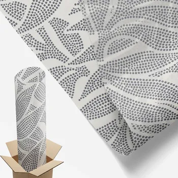 Obraz Mléčná vitrážová Fólie na okna s dekorativním efektem 200x146 cm - motiv kapky a listí