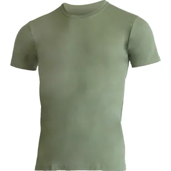 Pánské tričko LASTING Lasting pánské merino triko CHUAN zelené - 3XL