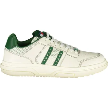 Pánské tenisky Tommy Jeans EM0EM01548 Pánské tenisky bílé/zelené 45