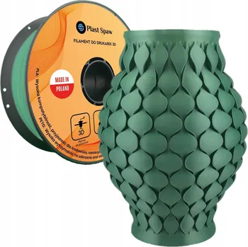 Filament FILAMENT Plastspaw PLA SILK Lesklý 1 kg pro AMS 1,75 mm Zelená Mátová (Mátově Zelená)