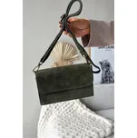 Boto Kabelka z přírodního semiše Mirine Barva: Zelená, Velikost: ONE SIZE