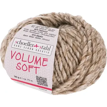 Příze Schoeller Stahl Volume soft 1 béžová (Směsová příze Volume Soft beige)