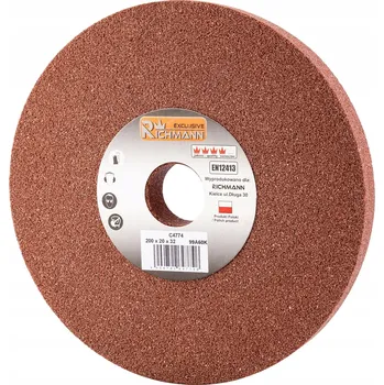 Brusný kotouč KERAMICKÝ BRUSNÝ KOTOUČ 200 x 20 x 32 ČERVENÝ 99A60K Richmann Exclusive C4774