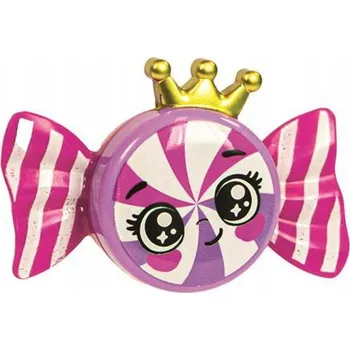 Lesk na rty Crazy Chic Pruhovaný lesk na rty ve tvaru bonbonu Clementoni