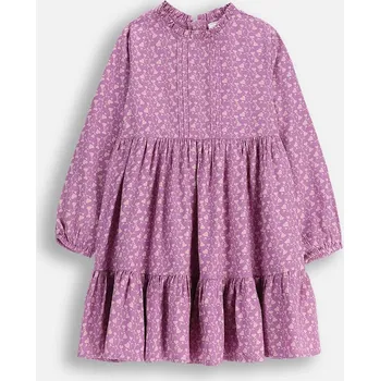 Dívčí šaty Dětské viskózové šaty Coccodrillo ZC5128101WGK fialová 45X, vel. 110
