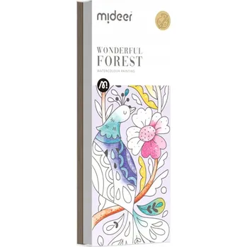 omalovánky Mideer Vodní omalovánka s barvami - Kouzelný les