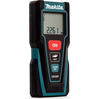Měřící laser LASEROVÝ DÁLKOMĚR 30M MAKITA - MĚŘENÍ VZDÁLENOSTÍ, PLOCH A OBJEMŮ