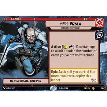 Karetní hra Pre Vizsla 285 - Twilight of the Republic: Extras Typ karty: Standard