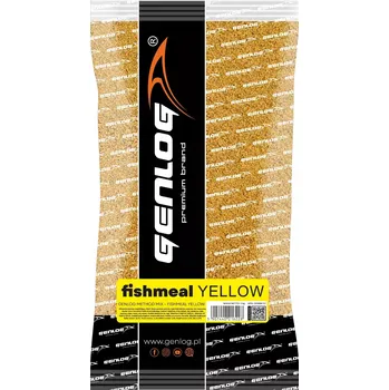 Návnadová surovina Návnada Genlog Method Mix - Rybí moučka Žlutá 1 kg