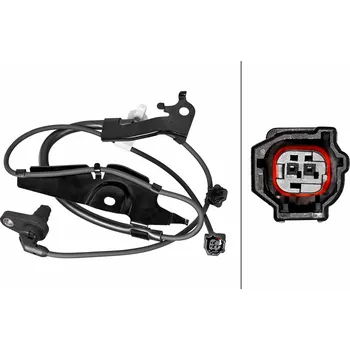 ABS Snímač, počet otáček kol HELLA 6PU 358 219-231