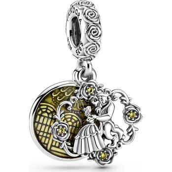 Přívěsek PANDORA Disney přívěsek Kráska a zvíře Tanec