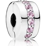 PANDORA klip Růžová zářivá stezka