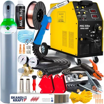 Svářečka Svářečka MIG/MAG Magnum MIG 358w 4x4 400V 350A MMA