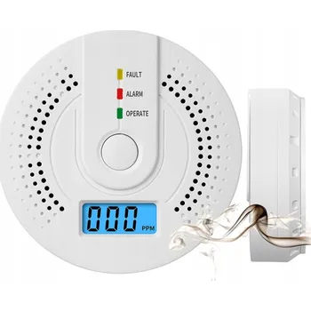 IP kamera Detektor oxidu uhelnatého kouře a oxidu uhelnatého JKD-512COM, certifikovaný alarm