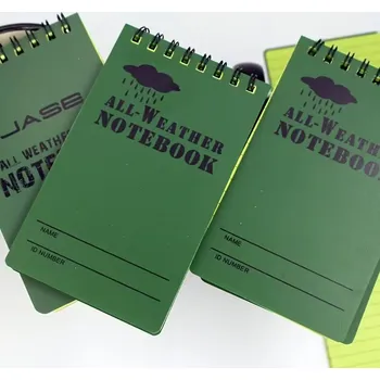 Zápisník Všepočásový zápisník – voděodolný, 48 stran, kapesní Barva: černá