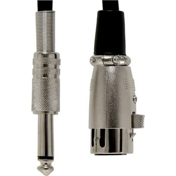 Příslušenství ke zvukové technice GEWA Kabel k mikrofonu XLR/JACK Basic Line 3 m