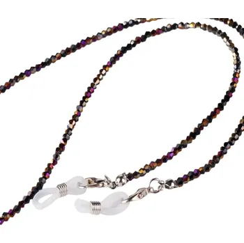 Brýlová obroučka Korálkový řetízek na brýle - Metalický, duhový