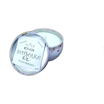 Svíčka Svitsolka Fík – ručně vyráběná svíčka v plechové dóze - Vůně ...