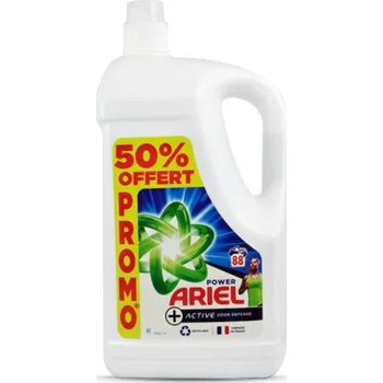Prací gel ARIEL Power Active Odor Defense 4,4 l (88 praní)