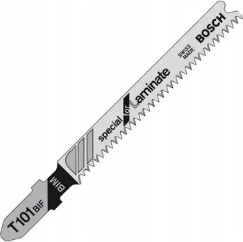 Pilový plátek PILOVÉ LISTY DO PŘÍMOČARÉ PILY T101BIF NA LAMINÁT A PANELY, SADA 5 KS BOSCH
