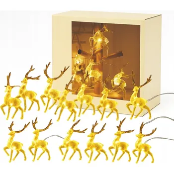 Vánoční dekorace SOLÁRNÍ VÁNOČNÍ SVĚTÝLKA NA STROMEČEK venkovní 100 LED teplá bílá