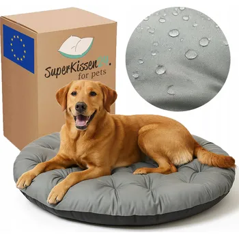 Pelíšek pro psa Superkissen24 pelíšek pro psa šedý 130 cm x 130 cm