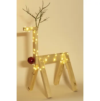 Vánoční dekorace Vánoční sob konstrukce - k dozdobení