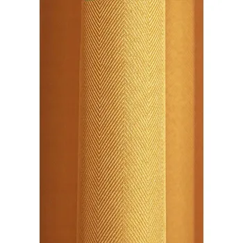 Obraz ZÁCLONY DO OBÝVÁKU POLOZATEMŇOVACÍ NA PÁSCE 180x340 HOŘČICOVÉ VZOR RYBÍ KOSTI