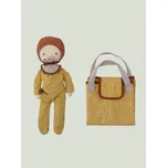 Panenka Nalle, hnědá, bavlněná Bloomingville MINI