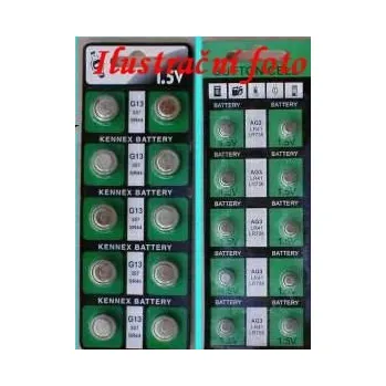 Článková baterie Baterie AG12 G12 386 LR43