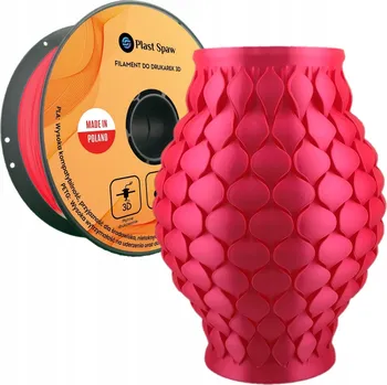 Filament FILAMENT Plastspaw PLA SILK 1 kg pro AMS 1,75 mm Pink Růžová Hedvábná