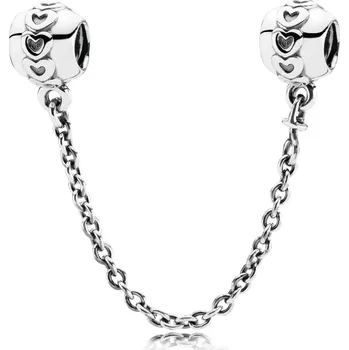 Řetízek PANDORA bezpečnostní řetízek Věčná srdce