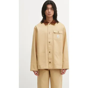 Pánská bunda Bavlněná bunda Sporty & Rich SRHWC Painters, L, béžová, 80X