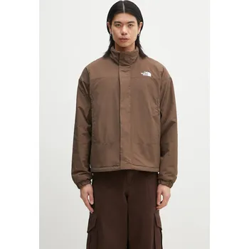 Oboustranná bunda The North Face Yumiori Reversible hnědá barva, přechodná, NF0A89GT5J81, XL, 88X