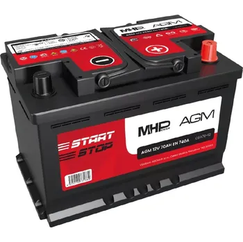 Autobaterie MHPower CBA70-12 AGM 12V 70Ah 740A
