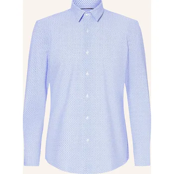 Pánská košile Boss Pánská Košile Hank Performance Slim Fit, modrá / bílá /...
